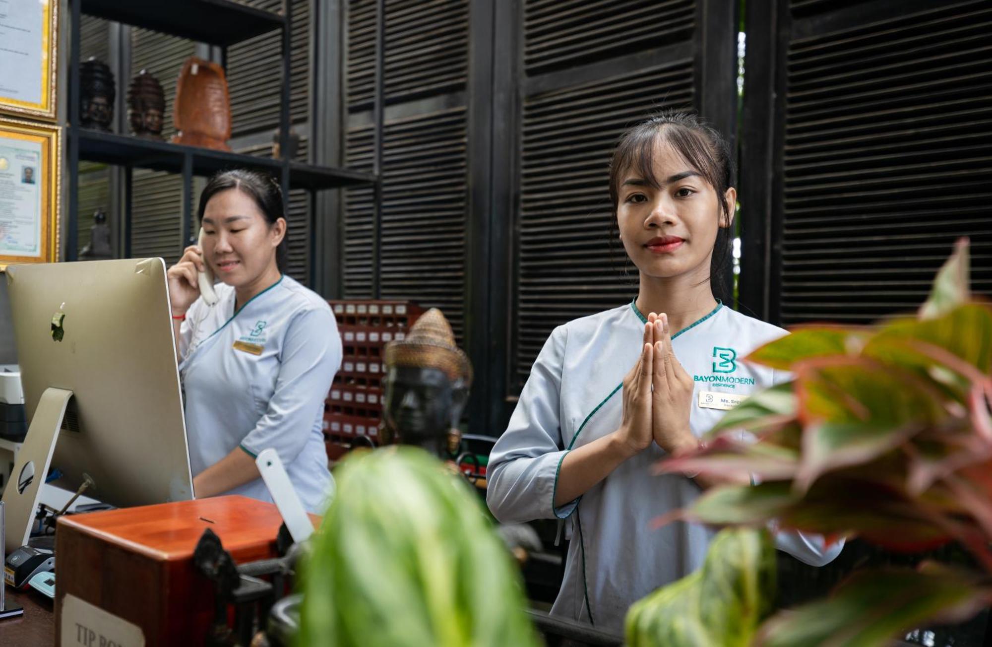 Bayon Modern Residence Siem Reap Esterno foto