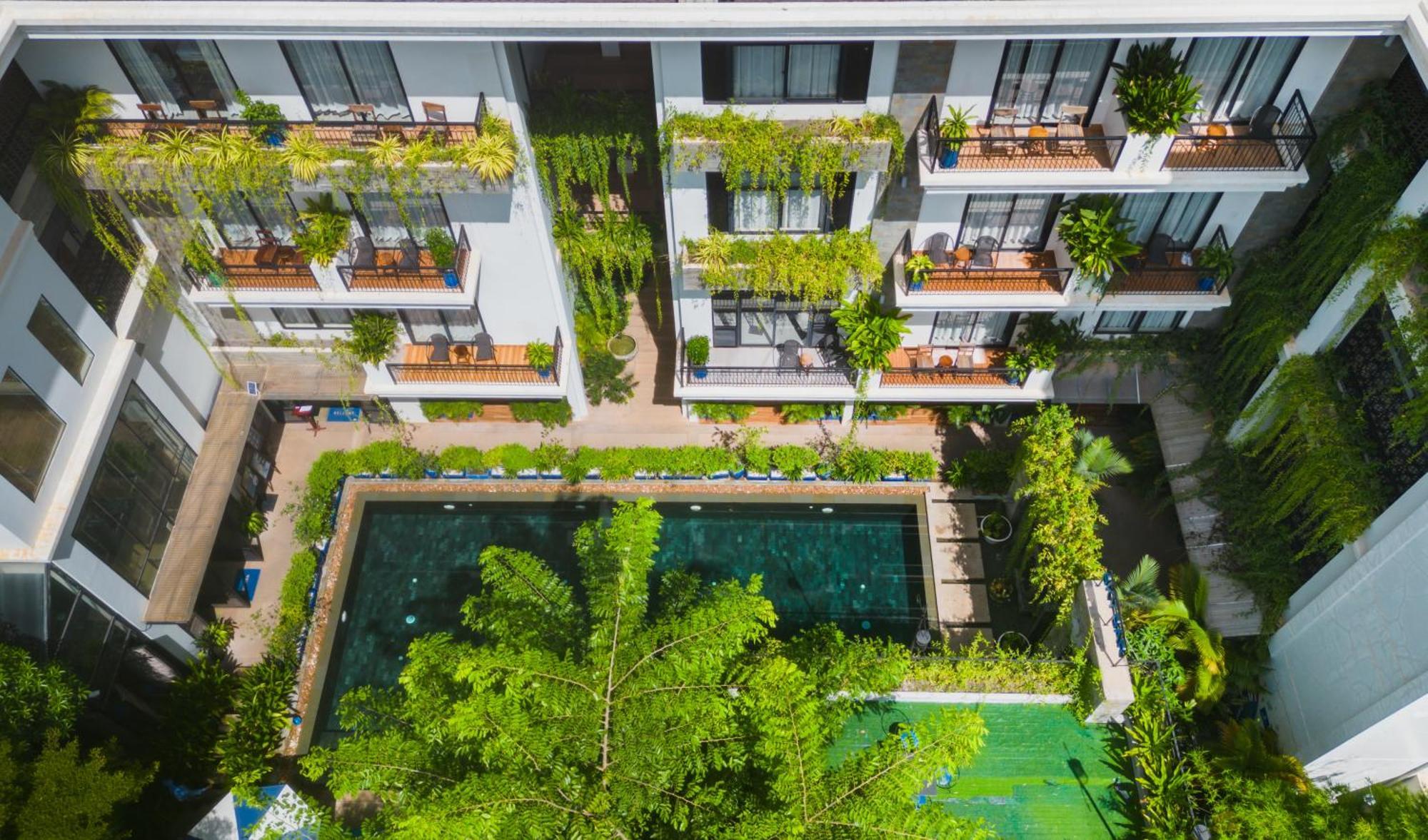 Bayon Modern Residence Siem Reap Esterno foto